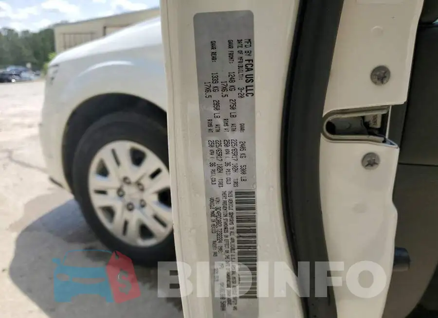 3C4PDCAB2LT232224 Photo# 13