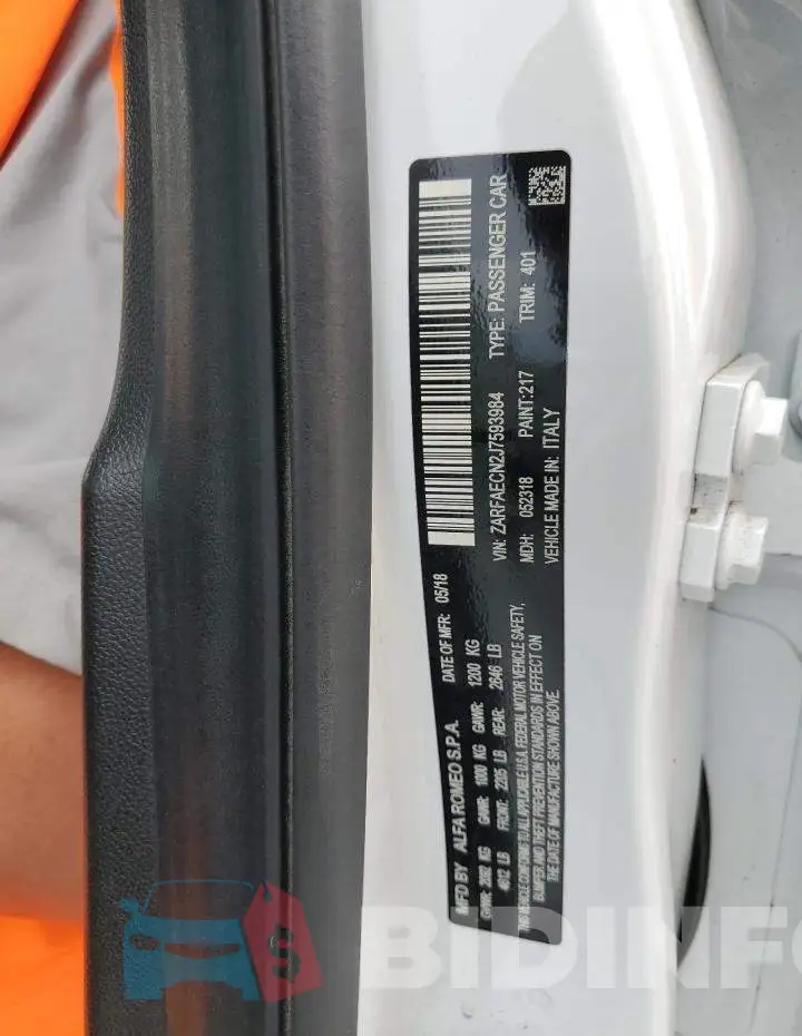 ZARFAECN2J7593984 Photo# 12