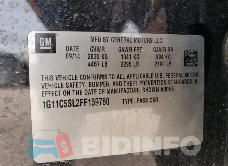 1G11C5SL2FF159780 Photo# 12