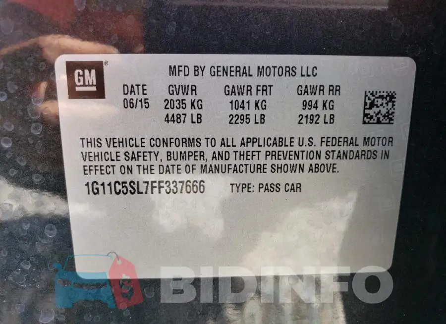1G11C5SL7FF337666 Photo# 13