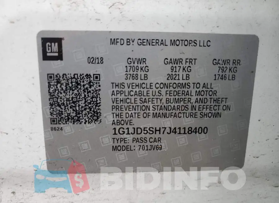1G1JD5SH7J4118400 Photo# 13