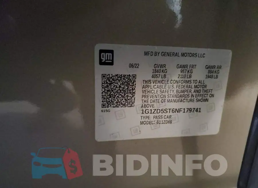 1G1ZD5ST6NF179741 Photo# 12