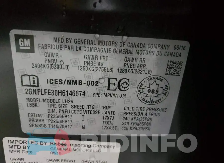 2GNFLFE30H6146674 Photo# 13