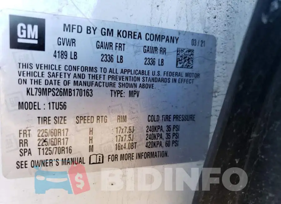 KL79MPS26MB170163 Photo# 13