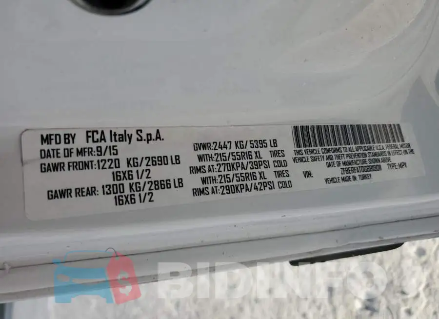 ZFBERFAT0G6B19011 Photo# 13
