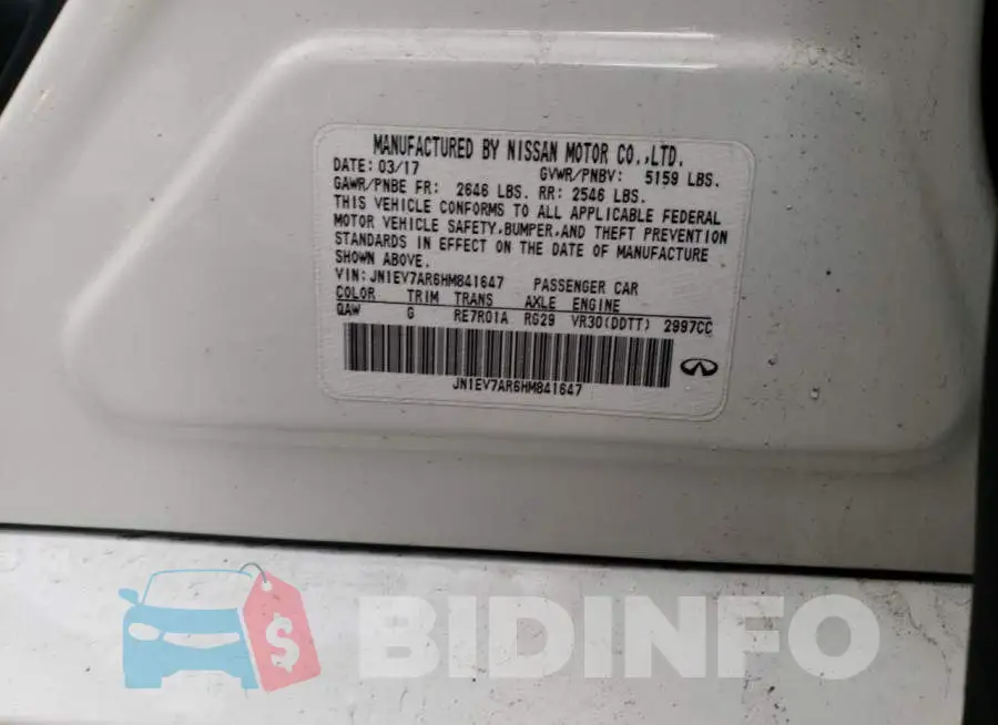 JN1EV7AR6HM841647 Photo# 12