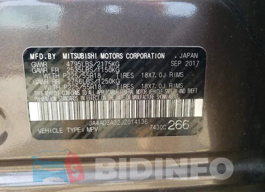 JA4AD3A32JZ014136 Photo# 13