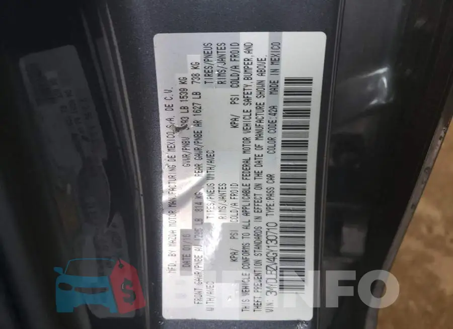 3MYDLBZV4GY130710 Photo# 12