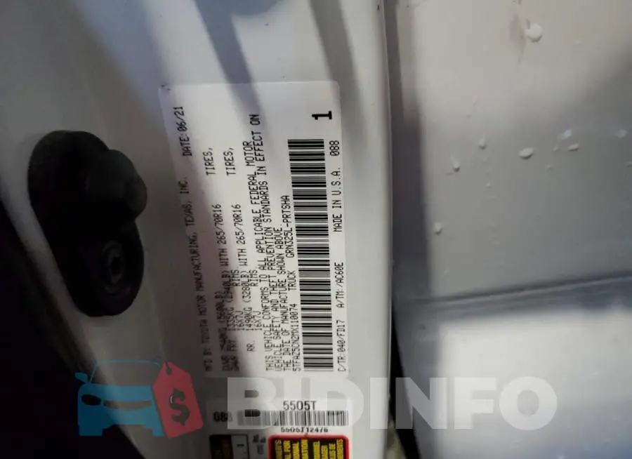 5TFAZ5CN2MX110074 Photo# 12
