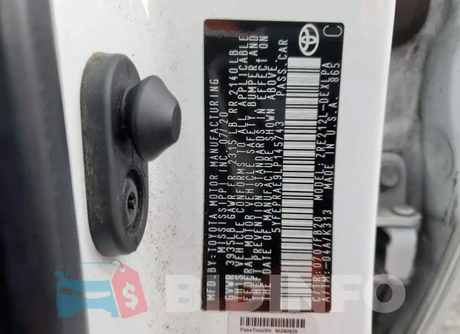5YFEPRAE9LP145743 Photo# 13