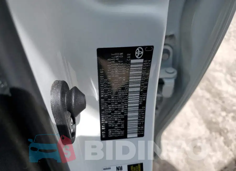 5YFS4RCE5LP042019 Photo# 12