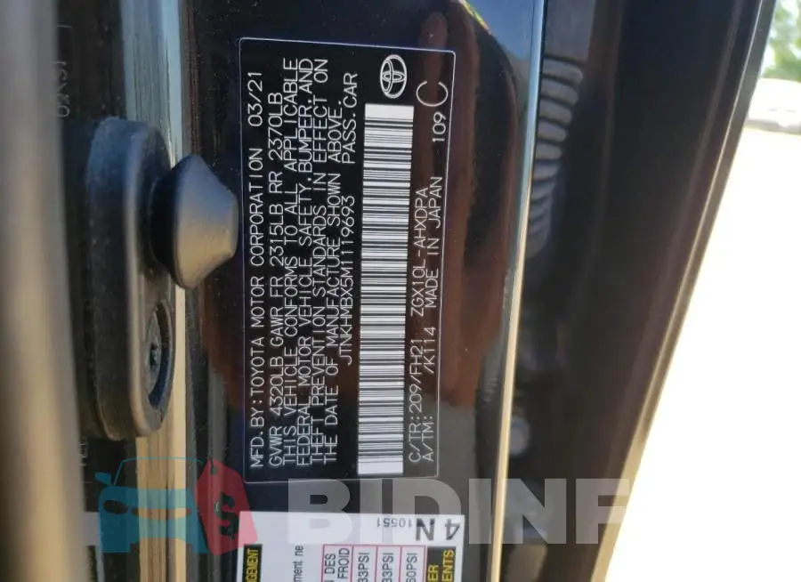 JTNKHMBX5M1119693 Photo# 12