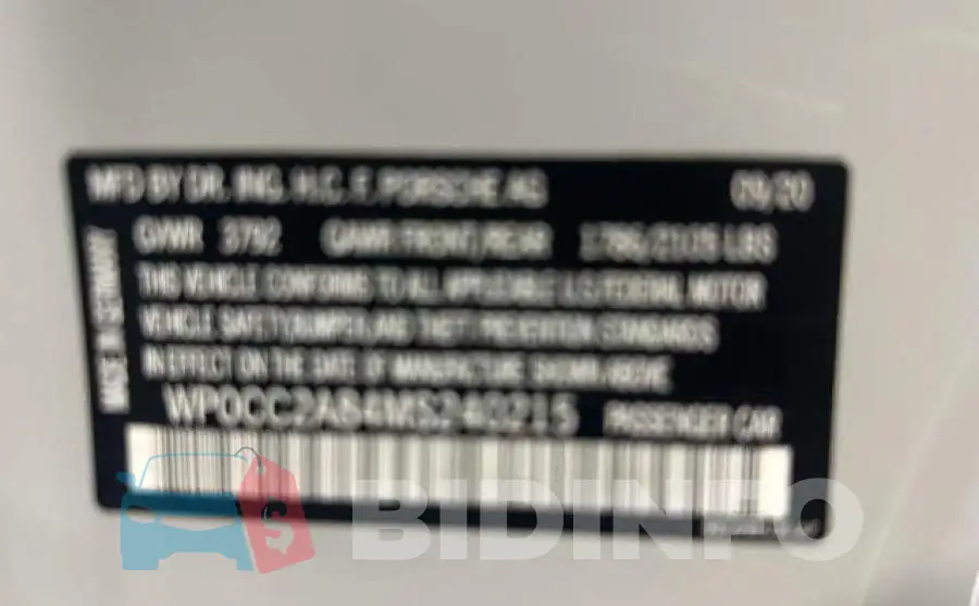 WP0CC2A84MS240215 Photo# 10