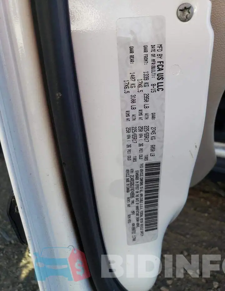 2C4RDGBG1FR749595 Photo# 10