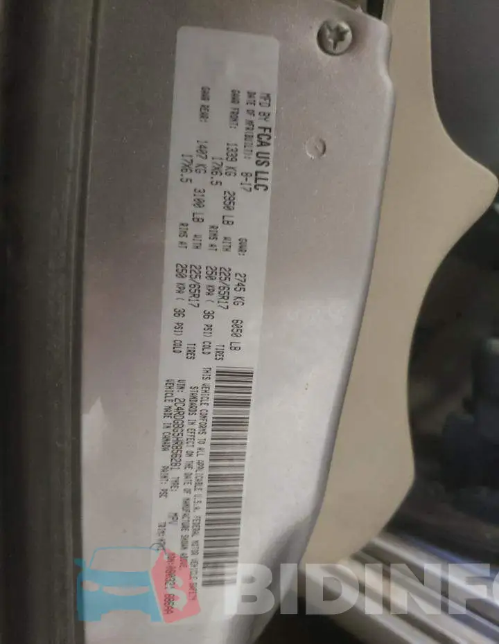 2C4RDGBG5HR856281 Photo# 12