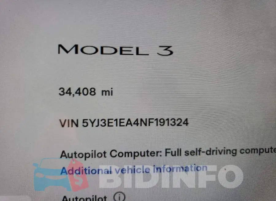 5YJ3E1EA4NF191324 Photo# 9