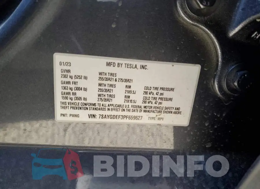 7SAYGDEF3PF659627 Photo# 12