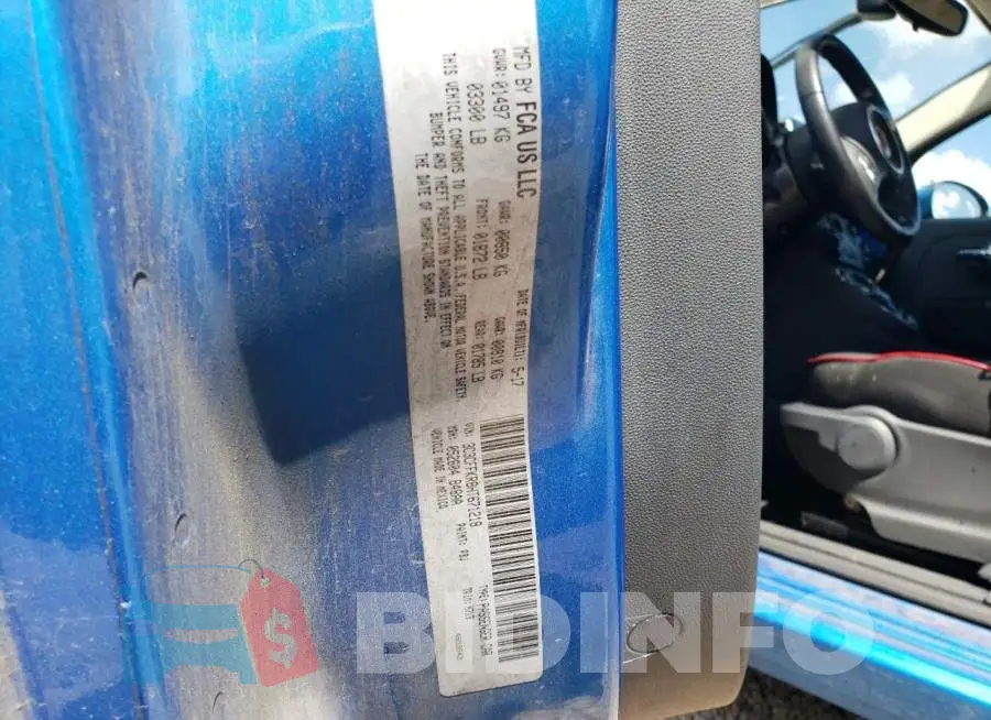 3C3CFFKR8HT671218 Photo# 12