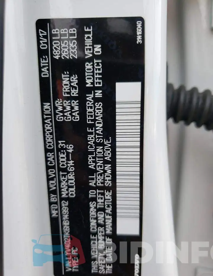 LYV402TK6HB149912 Photo# 12