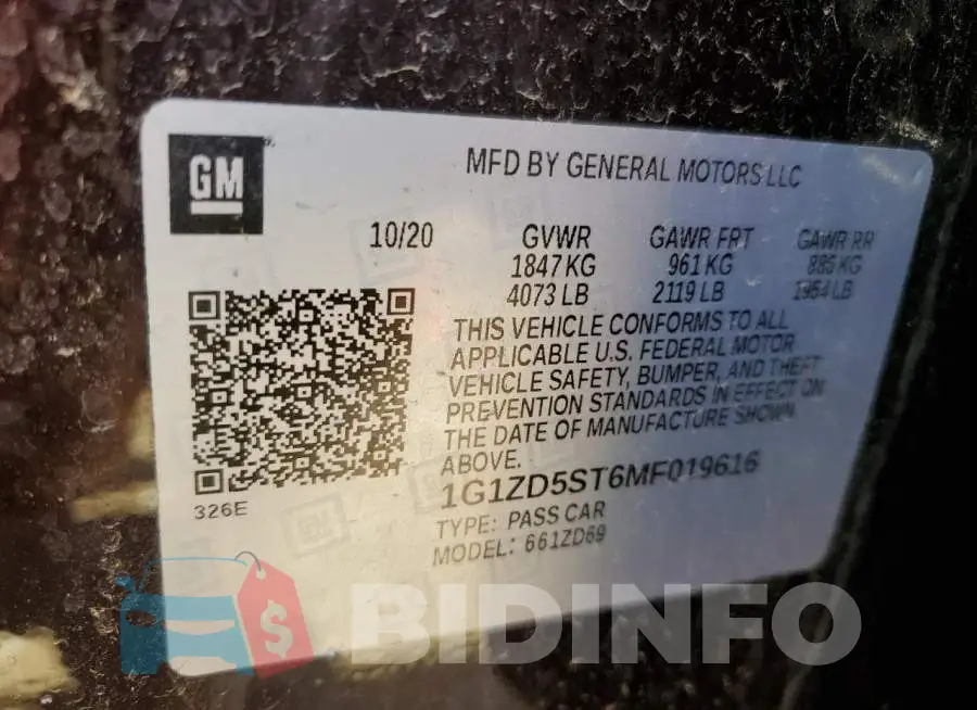 1G1ZD5ST6MF019616 Photo# 12