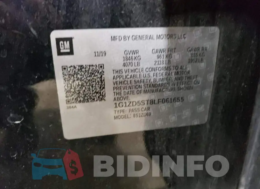 1G1ZD5ST8LF061655 Photo# 12