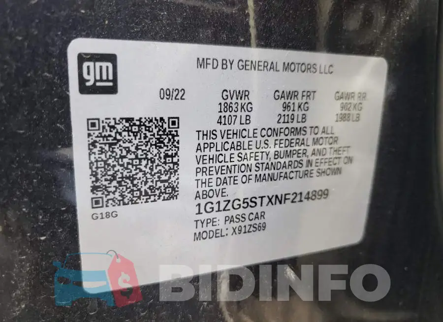 1G1ZG5STXNF214899 Photo# 12
