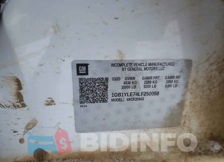 1GB1YLE74LF250058 Photo# 12