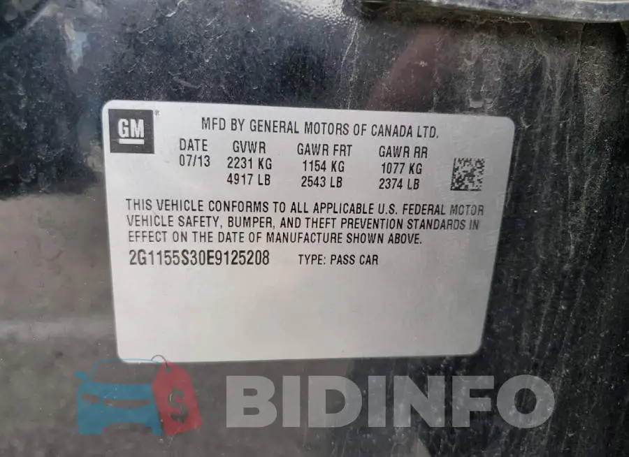 2G1155S30E9125208 Photo# 12