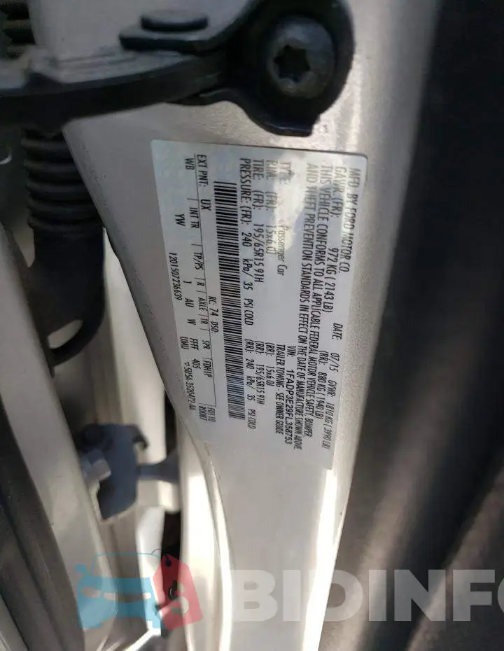 1FADP3E29FL358753 Photo# 12