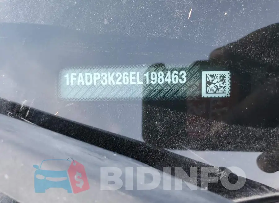 1FADP3K26EL198463 Photo# 12