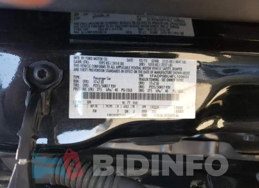 1FADP5BU4FL109603 Photo# 12