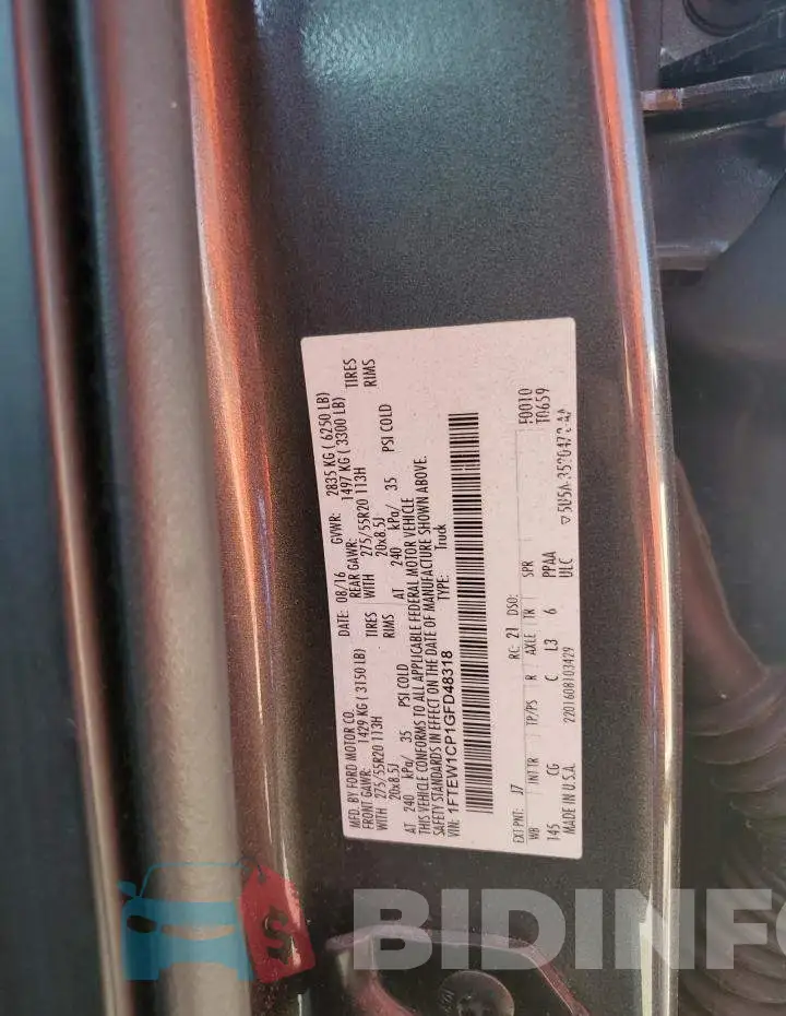 1FTEW1CP1GFD48318 Photo# 12
