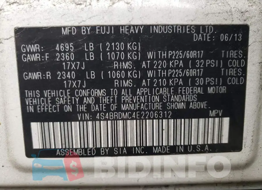 4S4BRDMC4E2206312 Photo# 14