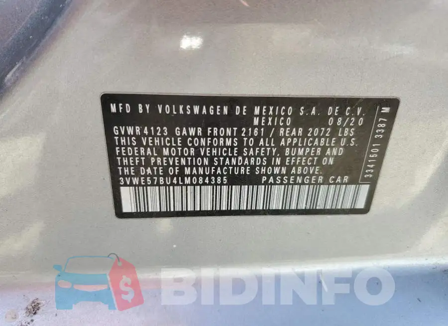 3VWE57BU4LM084385 Photo# 13