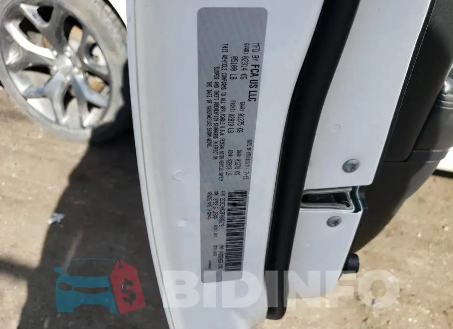 2C3CDXHG3FH886173 Photo# 12