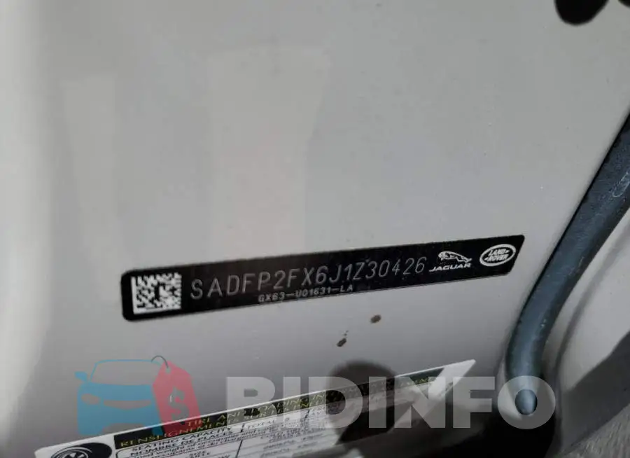 SADFP2FX6J1Z30426 Photo# 12