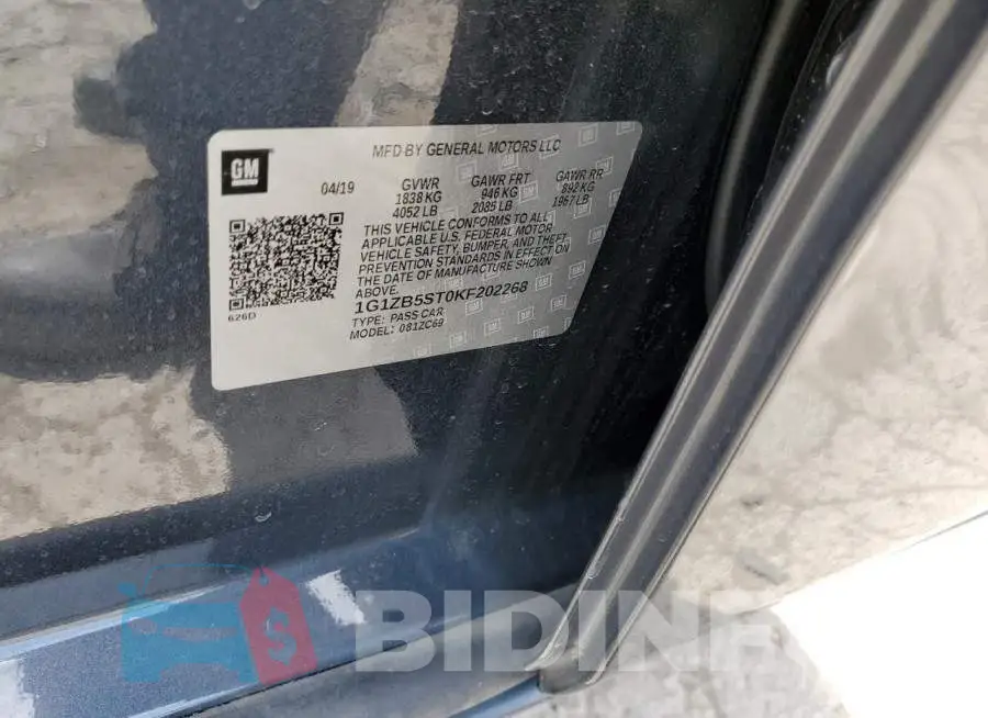 1G1ZB5ST0KF202268 Photo# 12