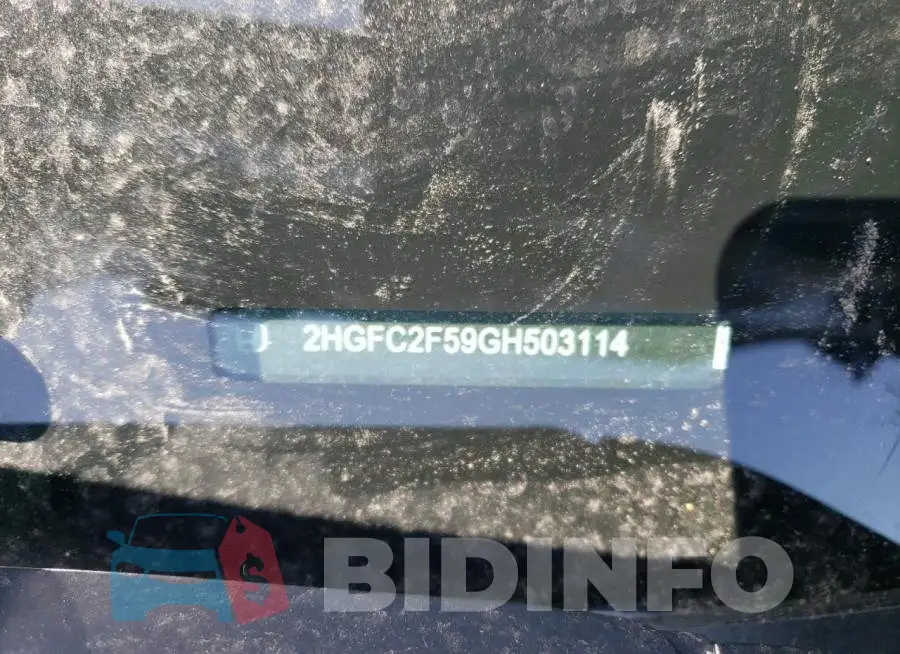 2HGFC2F59GH503114 Photo# 12