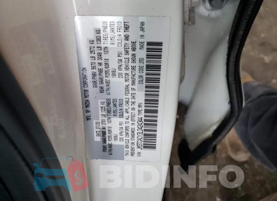 JM3TCACY3L0424344 Photo# 13