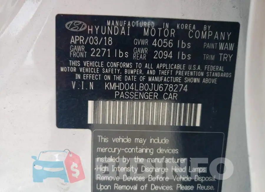 KMHD04LB0JU678274 Photo# 12