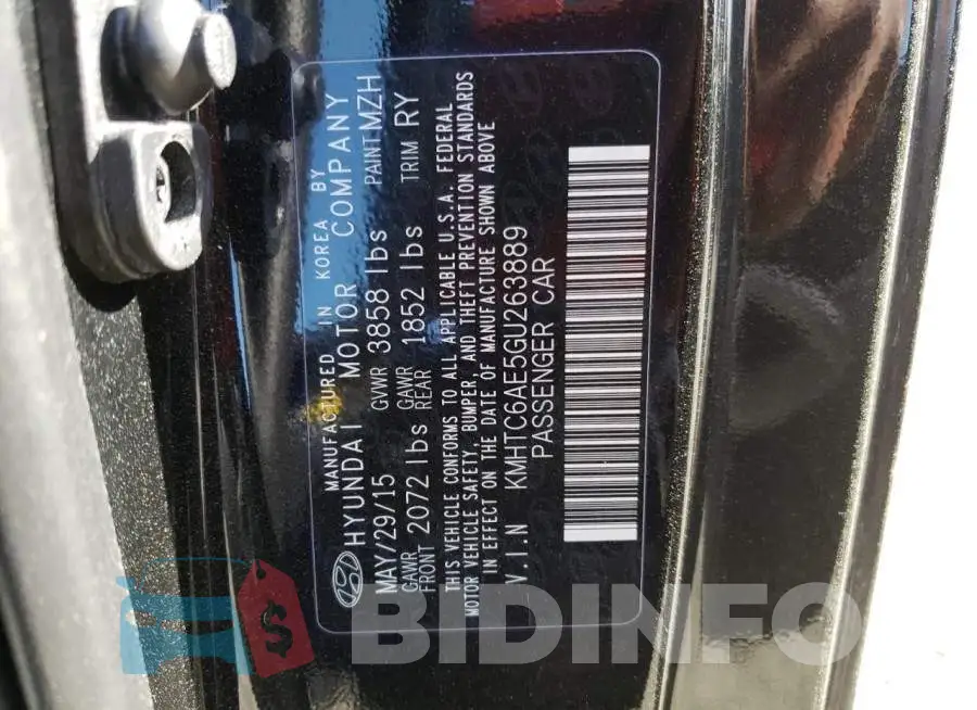 KMHTC6AE5GU263889 Photo# 13
