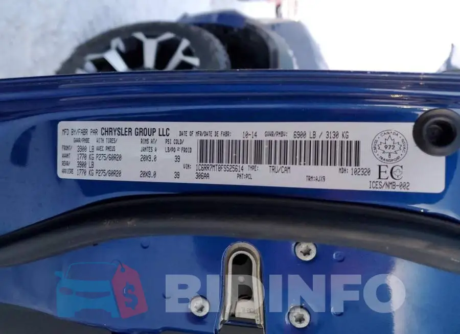 1C6RR7MT8FS525614 Photo# 12
