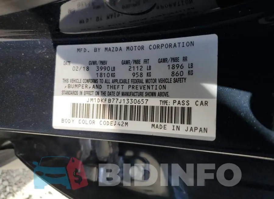 JM1DKFB77J1330657 Photo# 12