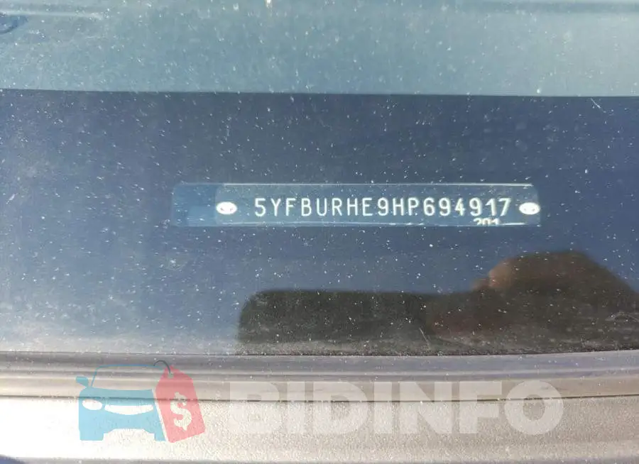 5YFBURHE9HP694917 Photo# 12