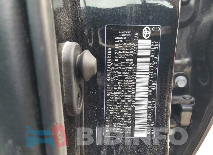 5YFEPMAE7MP224137 Photo# 12