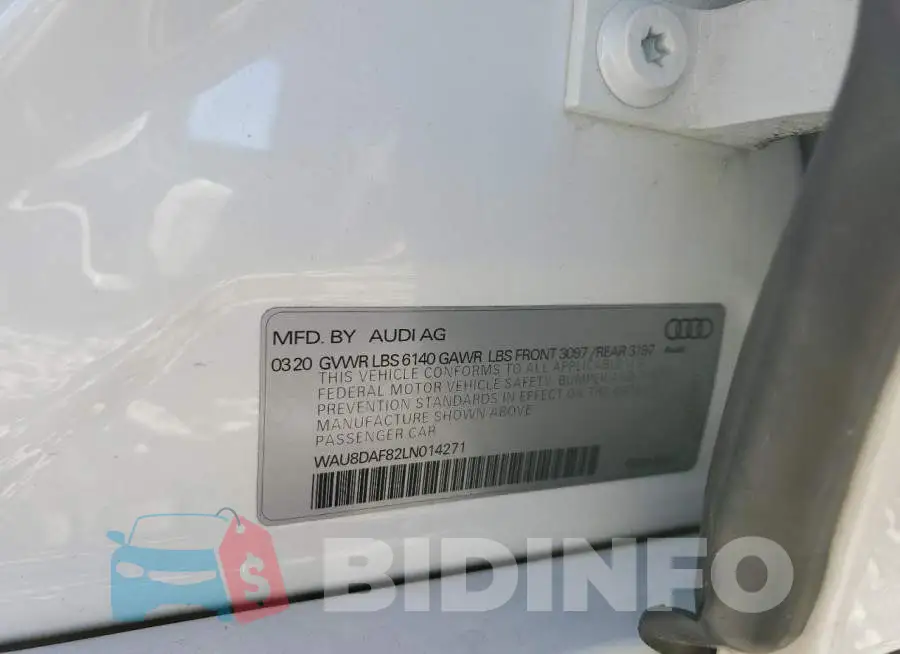 WAU8DAF82LN014271 Photo# 12