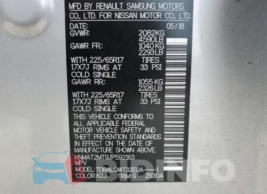 KNMAT2MT9JP592163 Photo# 13