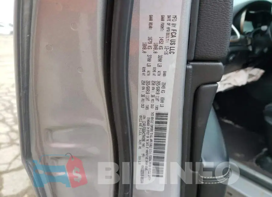 1C4RJFBG6HC764396 Photo# 14