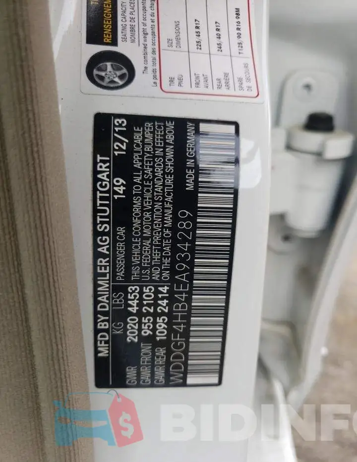 WDDGF4HB4EA934289 Photo# 12