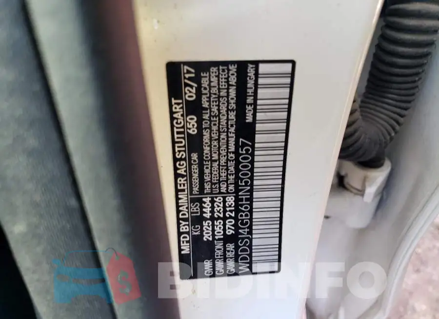 WDDSJ4GB6HN500057 Photo# 12